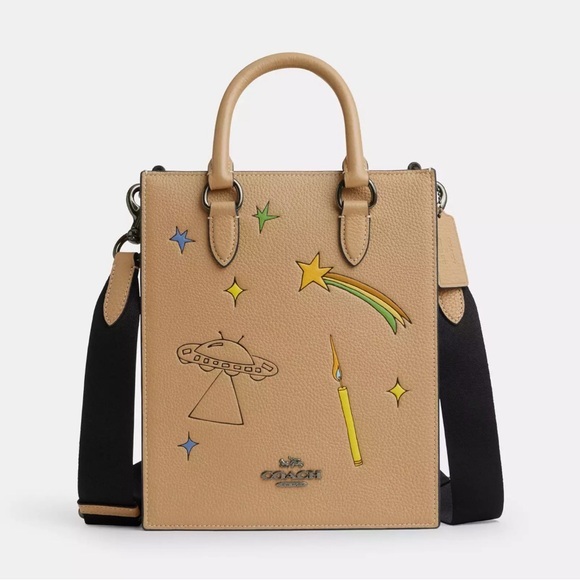 NWT COACH Coach X Observed By Us Dylan Leather Tote Bag - Picture 6 of 8